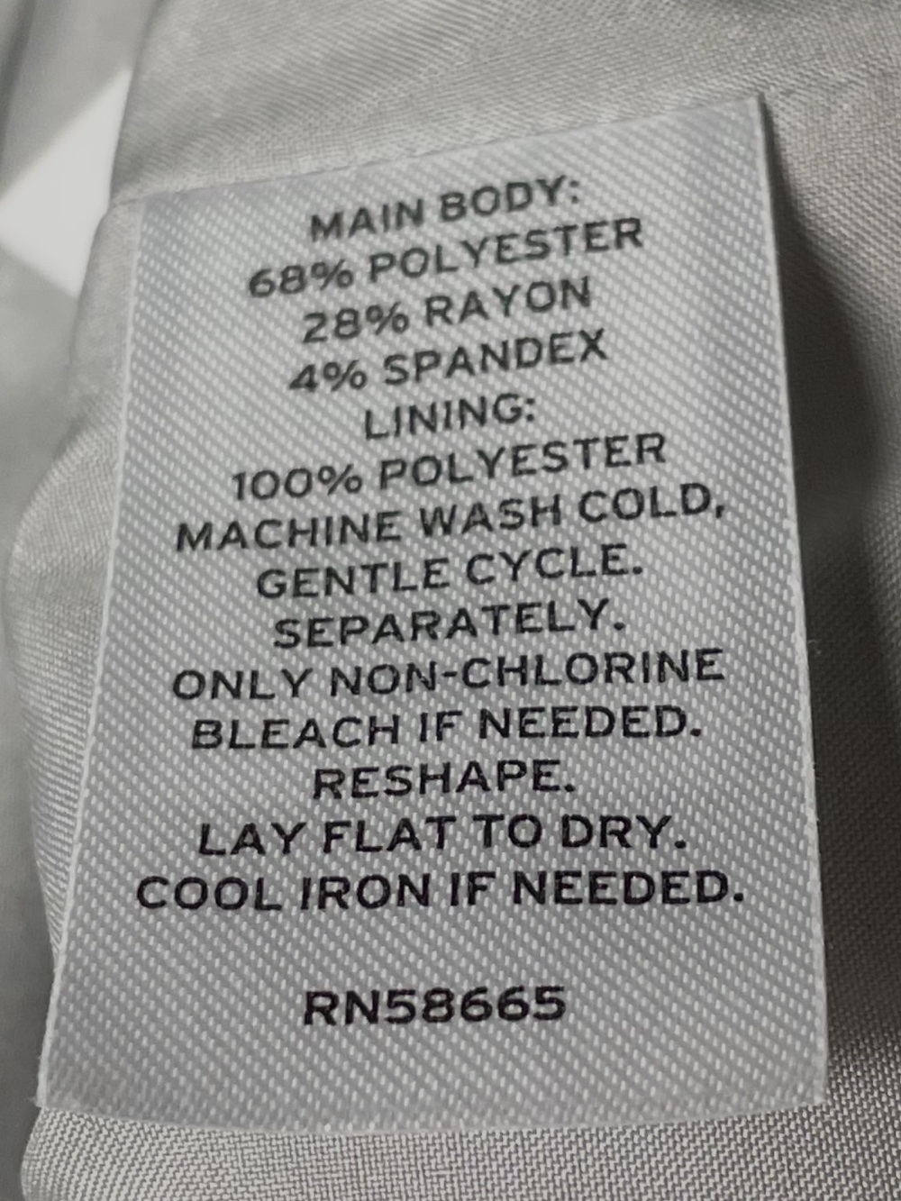 Nordstrom Rack Gray Windowpane Button-Front Vest - Picture 7 of 8